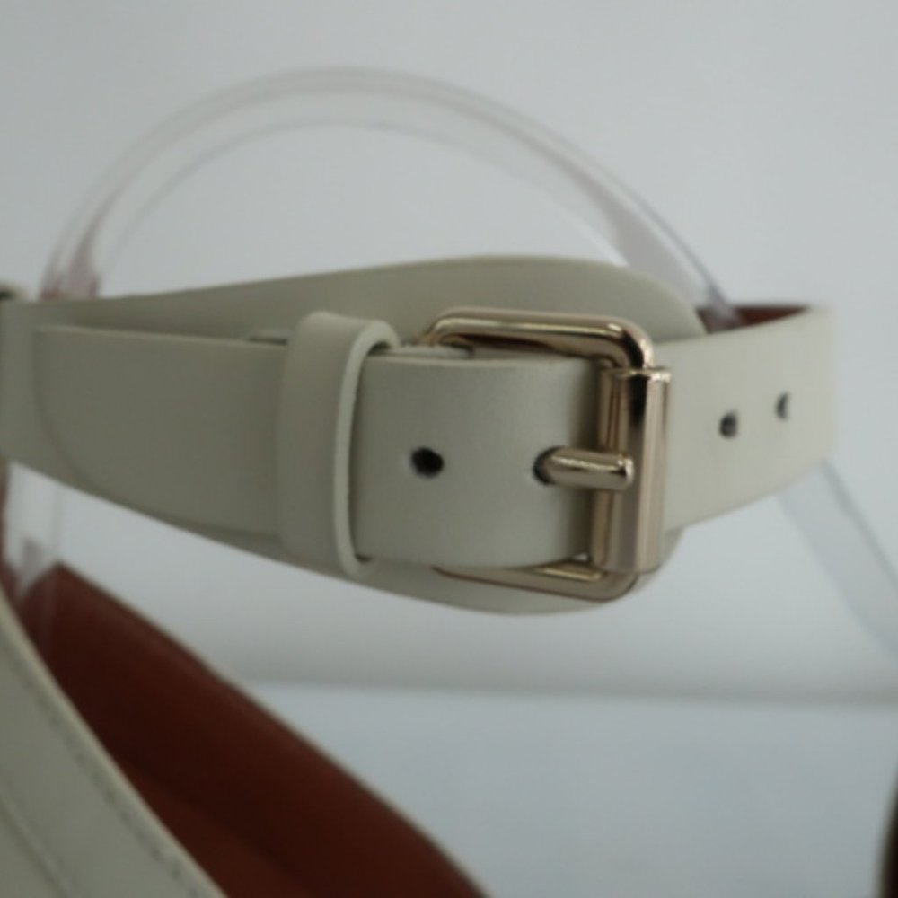 Valentino A Jour Espadrille Flats Ivory Laser Cut - Picture 6 of 8